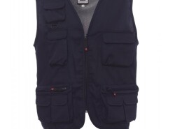 Gilet pocket blu