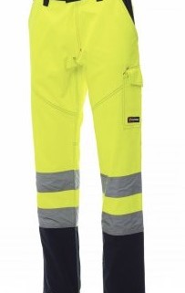Pantalone A.V. giallo blu